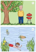 Vorschau - Arbeitsblätter - Lesespaziergang Sommer - 5-fach differenziert Klasse 1-4 - Seite 3