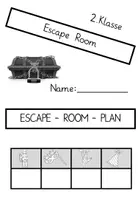 Vorschau - Arbeitsblätter - Escape Room : Kopfrechnen Fasching : 2. Klasse - Seite 3