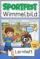 Vorschau - Arbeitsblätter - DaZ / SPORTFEST / Wimmelbild - Deckblatt