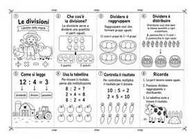 anteprima - Materiale di supporto/inclusione - Divisioni classe seconda - Libretto da costruire - Pagina 1