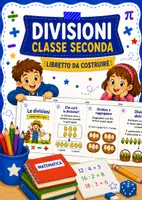anteprima - Materiale di supporto/inclusione - Divisioni classe seconda - Libretto da costruire - Pagina di copertina