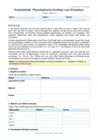Vorschau - Arbeitsblätter - XXL Materialpaket - Physik Arbeitsblätter Klasse 7 bis 12 - Seite 1