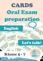 Vorschau - Spiele - Cards / Oral Exam Klasse 6 7 - Deckblatt