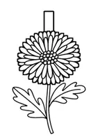Vorschau - Mal- und Bastelvorlagen - Chrysantheme Girlande Basteln Kunst Bastelideen und kreative Dekoration Grundschule - Seite 2