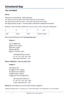 Vorschau - Lehrpläne/Lehrermaterial - Schuleland-Rap – Text und Bodypercussion - Seite 3