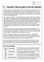 Vorschau - Arbeitsblätter - Argumentieren Social Media Verbot - Seite 2