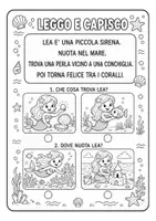 anteprima - Materiale di supporto/inclusione - Letture e comprensioni facilitate in stampatello maiuscolo - Pagina 3
