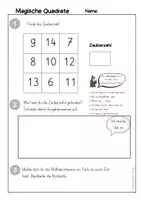 Vorschau - Stundenentwürfe - Magische Quadrate - UPP und Materialpaket - Seite 3