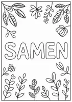 Vorschau - Mal- und Bastelvorlagen - Kastanien Malvorlagen Ausmalbilder Poster kreative Kastanien Grundschule - Seite 3