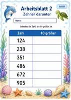 Vorschau - Arbeitsblätter - Tausenderbuch | Mathematik Klasse 3 | 6 Arbeitsblätter als PDF - Seite 2