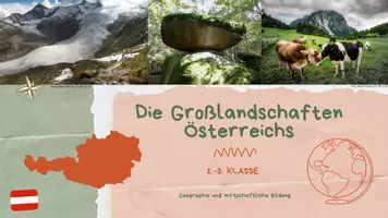 Vorschau - Unterrichtsreihen - Großlandschaften Österreichs – Die interaktive Präsentation - Seite 1