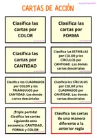 Vista previa - Juegos / Gamificación - Funciones ejecutivas: juego de cartas - página 1