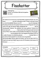 Vorschau - Unterrichtsreihen - Fischotter Lückentext mit Wortspeicher Hörverstehen und Suchsel - Seite 1