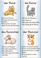 Vorschau - Spiele - Wer bin ich? Haustiere | Ratespiel für den Unterricht - Seite 1