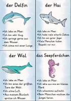 Vorschau - Spiele - Wer bin ich? Meerestiere | Ratespiel für den Unterricht - Seite 1