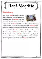 Vorschau - Unterrichtsreihen - René Magritte Lückentext mit Wortspeicher Hörverstehen und Suchsel - Seite 2
