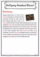 Vorschau - Unterrichtsreihen - Wolfgang Amadeus Mozart Lückentext mit Wortspeicher Hörverstehen und Suchsel - Seite 2