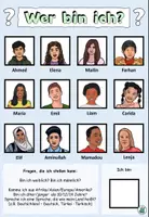 Vorschau - Spiele - DaZ-Spiel "Wer bin ich?" Sich vorstellen - DaZ / DaF / Deutsch - Seite 3