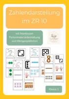 Vorschau - Arbeitsblätter - Zahlendarstellung im ZR 10 - Deckblatt