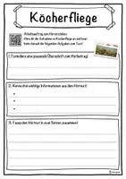 Vorschau - Unterrichtsreihen - Köcherfliege Lückentext mit Wortspeicher Hörverstehen und Suchsel - Seite 3