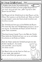 Vorschau - Arbeitsblätter - FREEBIE: Der treue Schäferhund Leseverstehen Grundschule | Lesetexte Klasse 2–4 - Seite 3