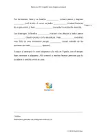 Vorschau - Arbeitsblätter - IMPERFECTO de indicativo Texto: Una infancia feliz (A2) - Seite 2