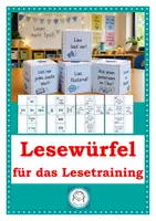 Vorschau - Spiele - Lesewürfel. Ich- Du- Wir- Würfel. Leseförderung - Deckblatt