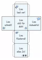 Vorschau - Spiele - Lesewürfel. Ich- Du- Wir- Würfel. Leseförderung - Seite 3