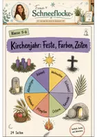 Vorschau - Arbeitsblätter - Kirchenjahr Klasse 5-6: Arbeitsblätter - Deckblatt