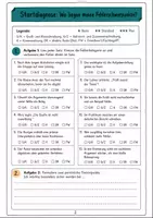 Vorschau - Arbeitsblätter - Rechtschreibung Klasse 9 -10 Prüfungsvorbereitung - Seite 1