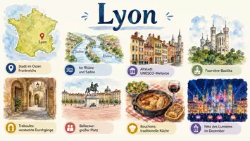 Vorschau - Arbeitsblätter - Arbeitsblätter zum Thema "Lyon" + Lösung & MP3 + Infografik - Seite 3