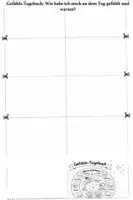 Vorschau - Mal- und Bastelvorlagen - Gefühlsuhr zum Basteln, mit Gefühls-Tagebuch und Stundenentwurf. - Seite 3
