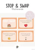 Vorschau - Aufgabenkarten - Stop & Swap - Wochenende - Deckblatt