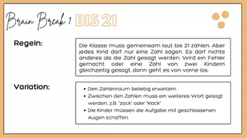 Vorschau - Spiele - 10 Brain Breaks für Auszeiten und 5-Minuten-Pausen - Seite 1