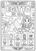 anteprima - Materiale di supporto/inclusione - Egitto in caa (classe 4 primaria) - Pagina di copertina