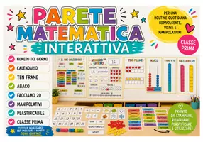 anteprima - Materiale di supporto/inclusione - Parete Matematica Interattiva – Classe Prima - Pagina di copertina