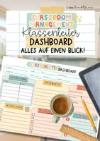 Vorschau - Unterrichtsreihen - Klassenleiter-Dashboard | Organisationsvorlage für die Klassenleitung | Klasse 5–10 - Deckblatt