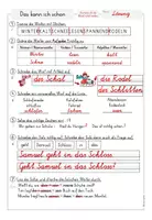 Vorschau - Arbeitsblätter - Lernstandserhebung⎟Quiz: Deutsch 2.Klasse - Seite 3