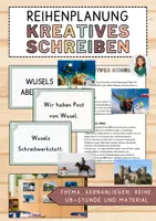 Vorschau - Stundenentwürfe - Materialpaket: Kreatives Schreiben und Hörbuchaufnahme - Unterrichtsreihe, UB-Stunde und Material - Deckblatt