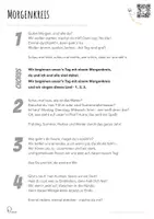 Vorschau - Arbeitsblätter - Morgenkreis Lied - Liedtext Grundschule (& Kita) 2026 - Seite 2