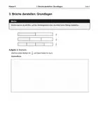 Vorschau - Arbeitsblätter - Arbeitsheft Brüche verstehen - Seite 2
