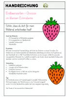 Vorschau - Arbeitsblätter - Erdbeersorten – Division im kleinen Einmaleins | Freiarbeit | 2. Klasse - Seite 1