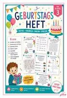 Vorschau - Spiele - Geburtstagsheft Klasse 3 - Deckblatt