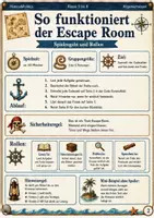 Vorschau - Spiele - Die Schatzkarte der Pirateninsel Escape Room Klasse 5 bis 8 letzte Schulwoche Vertretungsstunde - Seite 1