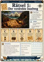 Vorschau - Spiele - Die Schatzkarte der Pirateninsel Escape Room Klasse 5 bis 8 letzte Schulwoche Vertretungsstunde - Seite 2