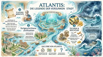 Vorschau - Arbeitsblätter - Arbeitsblätter zum Thema "Atlantis" + Lösung & MP3 + Infografik - Seite 3