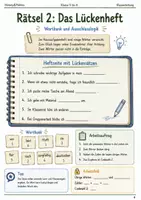 Vorschau - Spiele - Die geheimnisvolle Schultasche Escape Room Schuljahresende Klasse 5 bis 6 - Seite 3