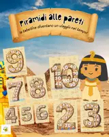 anteprima - Poster - Piramidi alle pareti: le tabelline diventano un viaggio nel tempo! - Pagina di copertina