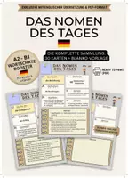 Vorschau - Arbeitsblätter - Das Nomen des Tages | A2-B1 Wortschatz-Booster - Deckblatt