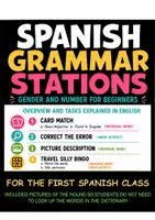 Vorschau - Arbeitsblätter - Spanish Grammar Stations: Género y número (A0) - Deckblatt